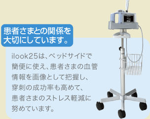 携帯型超音波画像診断装置ilook25